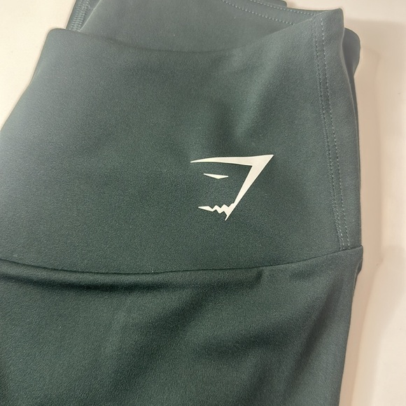 Gym Shark Emerald Green Leggings - Picture 2 of 4